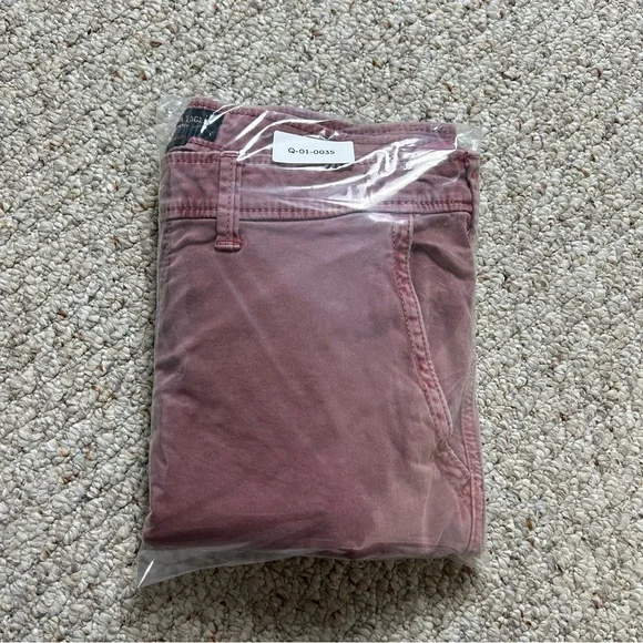 American Eagle Outfitters Extreme Flex Chino Shorts Red Mens Size 33 - Picture 11 of 11